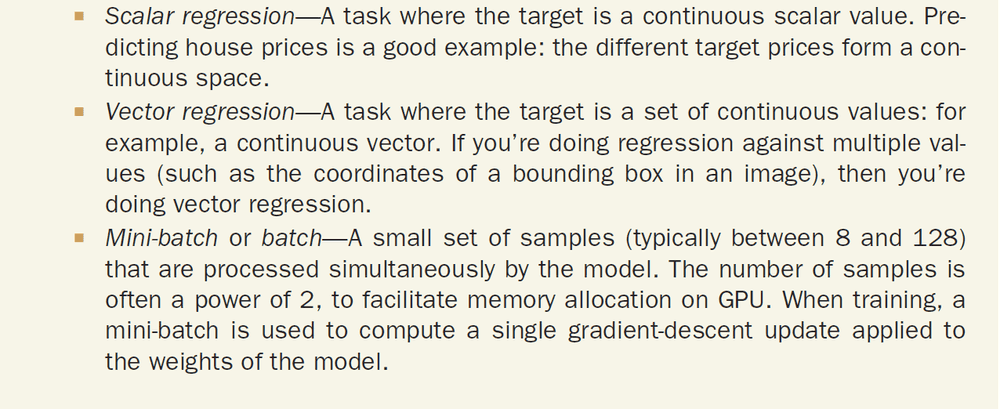 Classification and regression glossary 3